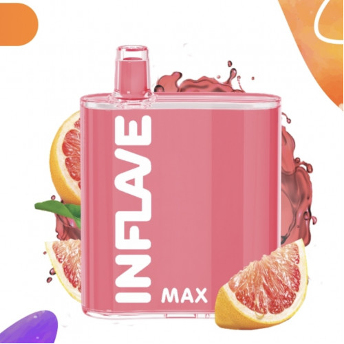 Электронная сигарета Inflave Max 4000 затяжек Нежный Грейпфрут